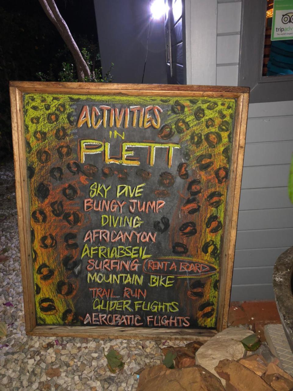 Albergo For Backpackers Plettenberg Bay Exteriör bild